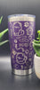 Pomeranian dog Laser Engraved 20oz Double Wall Insulated Tumbler Travel mug, Tumbler