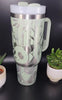 Panda  and Bamboo 40oz Double Wall Insulated Tumbler with Handles Gift for mom, Granny, sister, Niece