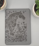Custom Engraved Kindle Paperwhite (12th Generation), Floral Horse kindle cover Smart Cover with Auto Wake and Sleep,