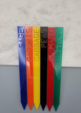 Seed Markers, Plant markers, Flower Markers, Fruit Markers, Vegetable Markers & Stakes, Herb Markers Labels, Vegetable, Garden  Acrylic