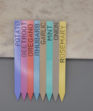 Seed Markers, Plant markers, Flower Markers, Fruit Markers, Vegetable Markers & Stakes, Herb Markers Labels, Vegetable, Garden  Acrylic