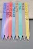 Seed Markers, Plant markers, Flower Markers, Fruit Markers, Vegetable Markers & Stakes, Herb Markers Labels, Vegetable, Garden  Acrylic