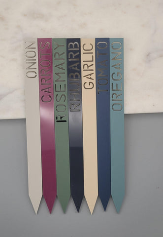 Seed Markers, Plant markers, Flower Markers, Fruit Markers, Vegetable Markers & Stakes, Herb Markers Labels, Vegetable, Garden  Acrylic