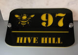 Dragon Fly House Number, House Number Sign, Door Sign, Door Number, Modern, Acrylic, House Name, Address Sign, First Home,