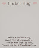 Horse Handmade Wooden Pocket hug token love gift little pocket hug, pick me up pocket hug token
