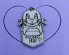 Seal Handmade Wooden Pocket hug token love gift little pocket hug, pick me up pocket hug token