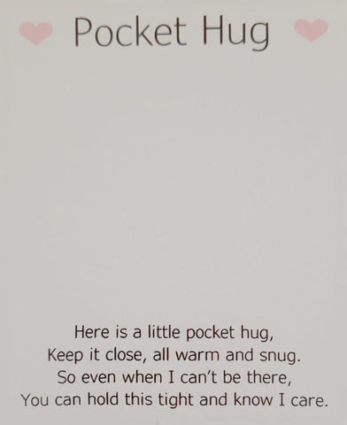 Butterfly Handmade Wooden Pocket hug token love gift little pocket hug, pick me up pocket hug token