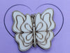 Butterfly Handmade Wooden Pocket hug token love gift little pocket hug, pick me up pocket hug token