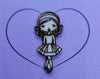 Irish dancer Handmade Wooden Pocket hug token love gift little pocket hug, pick me up pocket hug token