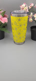 Let it Bee, hiney Bees, beehive Laser Engraved 20oz Double Wall Insulated Tumbler Travel mug,Seamless Tumbler ,Gift