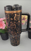 English Bulldog gift 40oz Double Wall Insulated Tumbler with Handles Gift for mom, Granny, sister, Niece, Teacher gift, dog lover gift