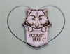 Fox Handmade Wooden Pocket hug token love gift little pocket hug, pick me up pocket hug token