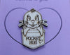 Seal Handmade Wooden Pocket hug token love gift little pocket hug, pick me up pocket hug token