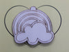 Rainbow Handmade Wooden Pocket hug token love gift little pocket hug, pick me up pocket hug token