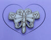 Butterfly Handmade Wooden Pocket hug token love gift little pocket hug, pick me up pocket hug token