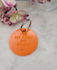 Daisy Personalised Engraved Autism Non verbal Keyrings Badges disability illness name number email for safety Keychain Bag Tags wheelchair
