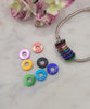 Personalised name charm, Family appreciation tokens for Bracelets and Necklaces Engraved Rings, Love Token Gift Made from metal