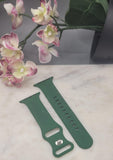Engraved Paisley Flowers Gift Design for Apple Watch Silicone Sports Band/Strap  38mm/40mm/41mm/42mm/44mm/45mm/46mm/49mm Garden Boho