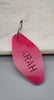 Personalised Engraved Luggage Tags , Keychains, Bag Tags, Travel Accessory, Suitcase tag, School bag tag, Made from Acrylic Over 30 colours