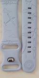Engraved Aviation, Airplane, Pilot Gift for Apple Watch Silicone Sports Band/Strap  38mm/40mm/41mm/42mm/44mm/45mm/46mm/49mm