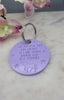 Unicorn Personalised Engraved Autism Non verbal Keyrings Badges disability illness name number email for safety Keychain Bag Tags wheelchair