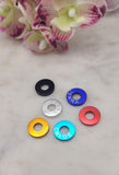 Personalized Add your Name Tokens for Bracelets and Necklaces Engraved charm Rings, Travel Gift Made from metal