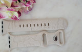 Engraved Mountains and Deer Gift Design for Apple Watch Silicone Sports Band/Strap  38mm/40mm/41mm/42mm/44mm/45mm/46mm/49mm
