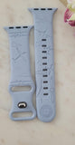 Engraved Aviation, Airplane, Pilot Gift for Apple Watch Silicone Sports Band/Strap  38mm/40mm/41mm/42mm/44mm/45mm/46mm/49mm