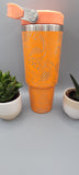 Dinosaur, jungle Laser Engraved 30oz tumbler Laser Engraved 30oz Double Wall Insulated Tumbler