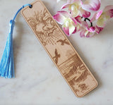 Ocean, Travel, Beach Wooden Personalized Bookmark, Gifts For Teacher, Gifts For Readers, Gift For Women, mom, sister, aunty,cousin