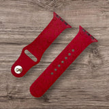 Engraved Wine Drinking Gift Design for Apple Watch Silicone Sports Band/Strap  38mm/40mm/41mm/42mm/44mm/45mm/46mm/49mm