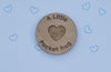 Wooden Pocket hug token love gift Be Yourself- Inspiration, thinking of you, miss you  Pick Me Up Gift, Motivation, Graduation, Friendship