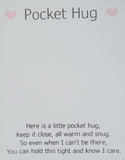 Beaver Handmade Wooden Pocket hug token love gift little pocket hug, pick me up pocket hug token