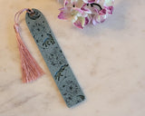Fantasy bookmark, Celestial Witchy Dog Wolf bookmark acrylic or wood, Custom Engraved Made from Acrylic Over 30 colours