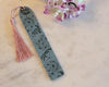 Fantasy bookmark, Celestial Witchy Dog Wolf bookmark acrylic or wood, Custom Engraved Made from Acrylic Over 30 colours
