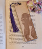 Gorilla, African Safari, African nature custom book Wooden Personalized Bookmark, Custom wood Bookmark, Reader gift, Women gift