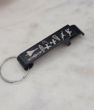 Pilot Aviation Aircraft Bottle Opener Keyring  Unique Aviator Gift, Plane Keychain for Pilots, Travel & Flight Crew Present. Plane spotter