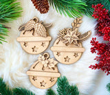 DIY Paint Your Own Religious Christmas Ornament Baubles Kit  Holiday Ornament Craft Set for Kids & Adult