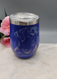 Labrador Retriever 12oz Double-Walled Tumbler  Laser Engraved Dog | Custom Pet Gift | Insulated Stainless Steel Coffee Cup
