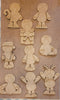 DIY Paint Your Own Gingerbread man DIY Paint Kit  Christmas Craft | Paint Your Own Standing Gingerbread man Blank Personalize Your Own