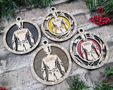 Personalized Marching Band Ornament  Custom Wood Sports Keepsake, Athlete Gift, Coach Gift, Team Gift, Sports Fan Christmas Ornament Band