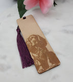 Cocker Spaniel dog Wooden Personalized Bookmark, Gifts For Teacher, Wooden Bookmark, Gifts For Readers, Gift For Women, mom, sister