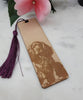 Cocker Spaniel dog Wooden Personalized Bookmark, Gifts For Teacher, Wooden Bookmark, Gifts For Readers, Gift For Women, mom, sister