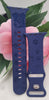 Engraved Collie, Sheepdog, dog lover Design for Apple Watch Silicone Sports Band/Strap  38mm/40mm/41mm/42mm/44mm/45mm/46mm/49mm Boho