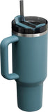 Original Blue Spruce Stanley Any of our designs Engraved tumbler 40oz Double Wall Insulated Tumbler with Handles