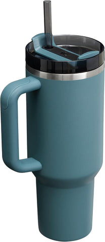 Original Blue Spruce Stanley Any of our designs Engraved tumbler 40oz Double Wall Insulated Tumbler with Handles