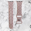 Engraved Mermaid tail Gift Design for Apple Watch Silicone Sports Band/Strap  38mm/40mm/41mm/42mm/44mm/45mm/46mm/49mm