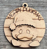 DIY Paint Your Own Christmas Duck Ornament DIY Paint Kit  Christmas Craft | Paint Your Own Ornament Xmas Ducks Blank Personalize Your Own