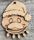 DIY Paint Your Own Christmas Duck Ornament DIY Paint Kit  Christmas Craft | Paint Your Own Ornament Xmas Ducks Blank Personalize Your Own