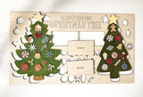 DIY Paint Your Own Christmas Tree  Wooden Door Sign Kit  Make Your Own Front Door Sign Wood Blank for Custom Home Decor